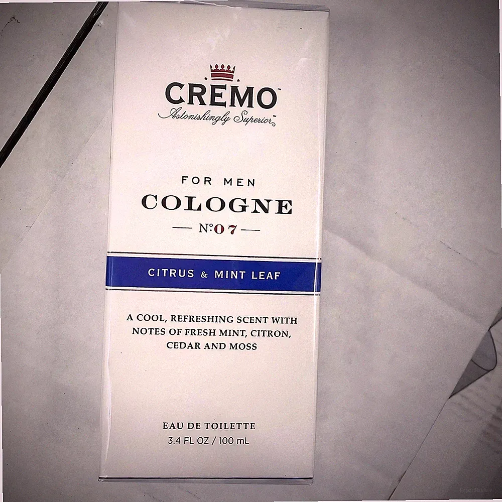 Cremo Cologne Spray for Men Citrus & Mint Leaf 3.4 fl oz Eau De Toilette Sealed