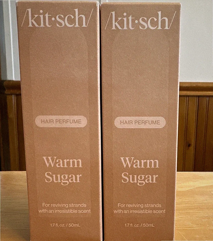 /kit•sch/ Kitsch WARM SUGAR Hair Perfume (1.7fl.oz.) BRAND NEW LOT OF 2