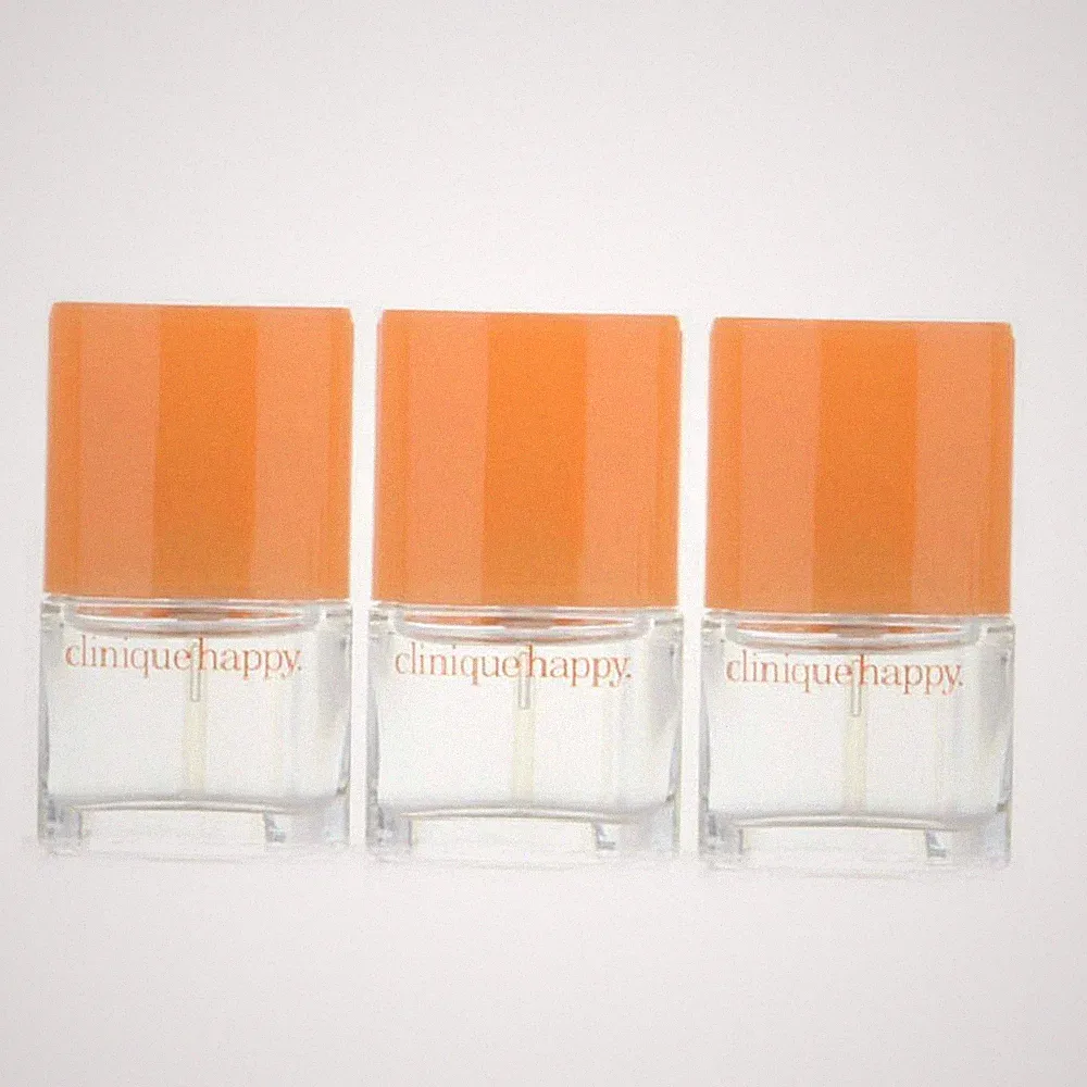 Lot of 3 Clinique Happy Perfume 0.14 oz Mini Bottle Deluxe Spray Gift Set